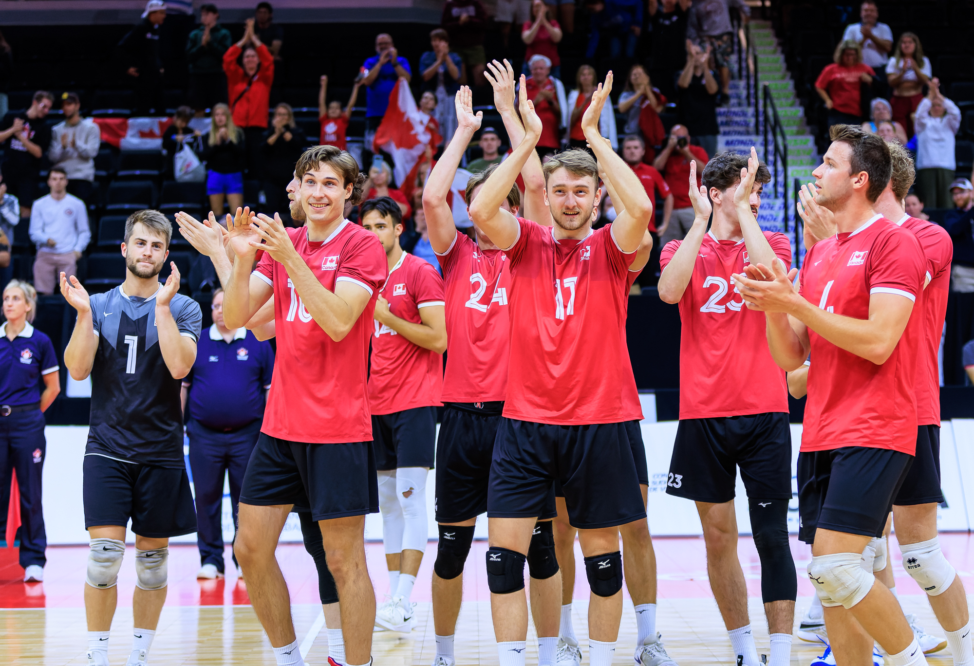 Host country Canada comes up big in five-set thriller