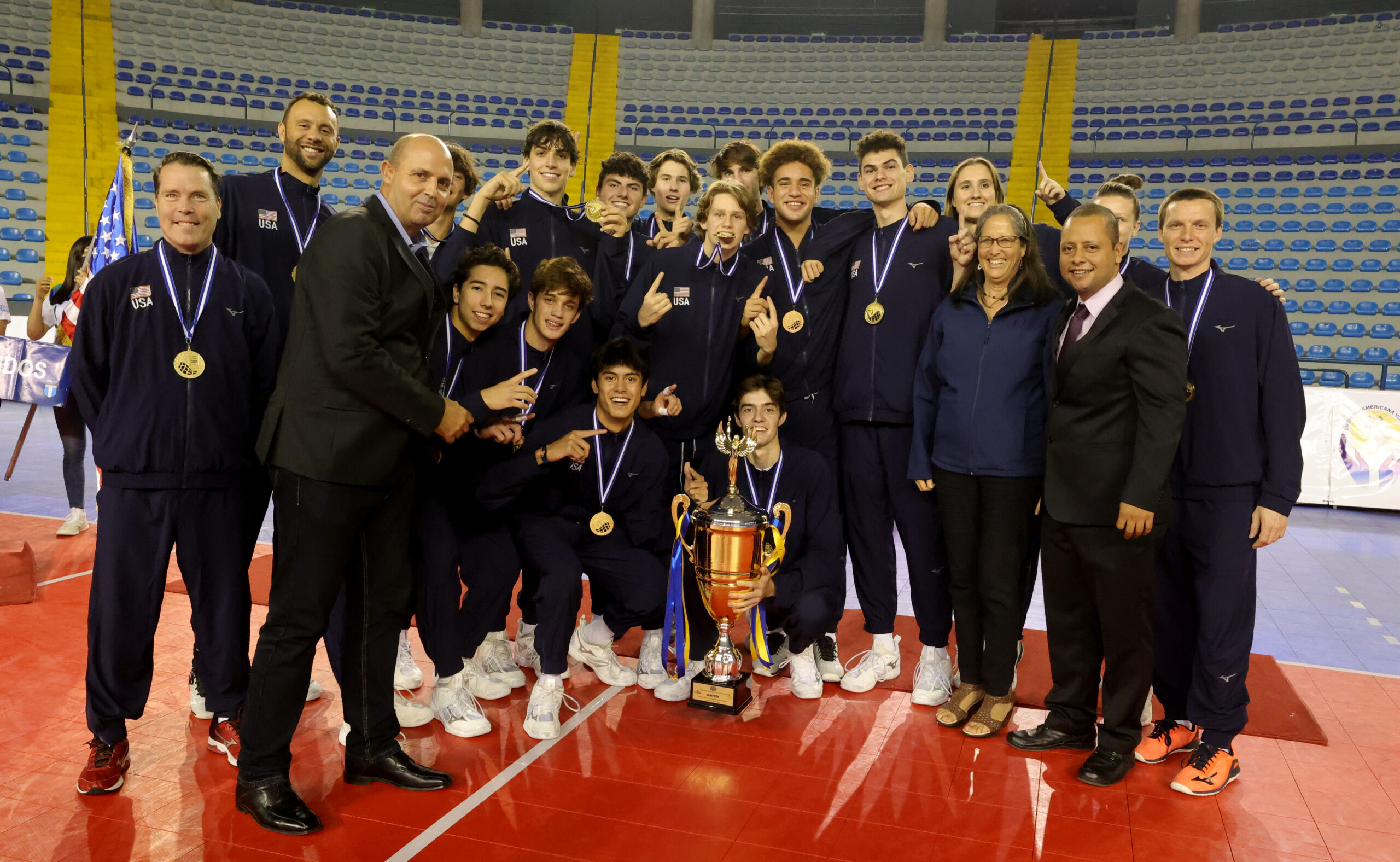 United States Undefeated champion of the Boys U19 Pan American Cup