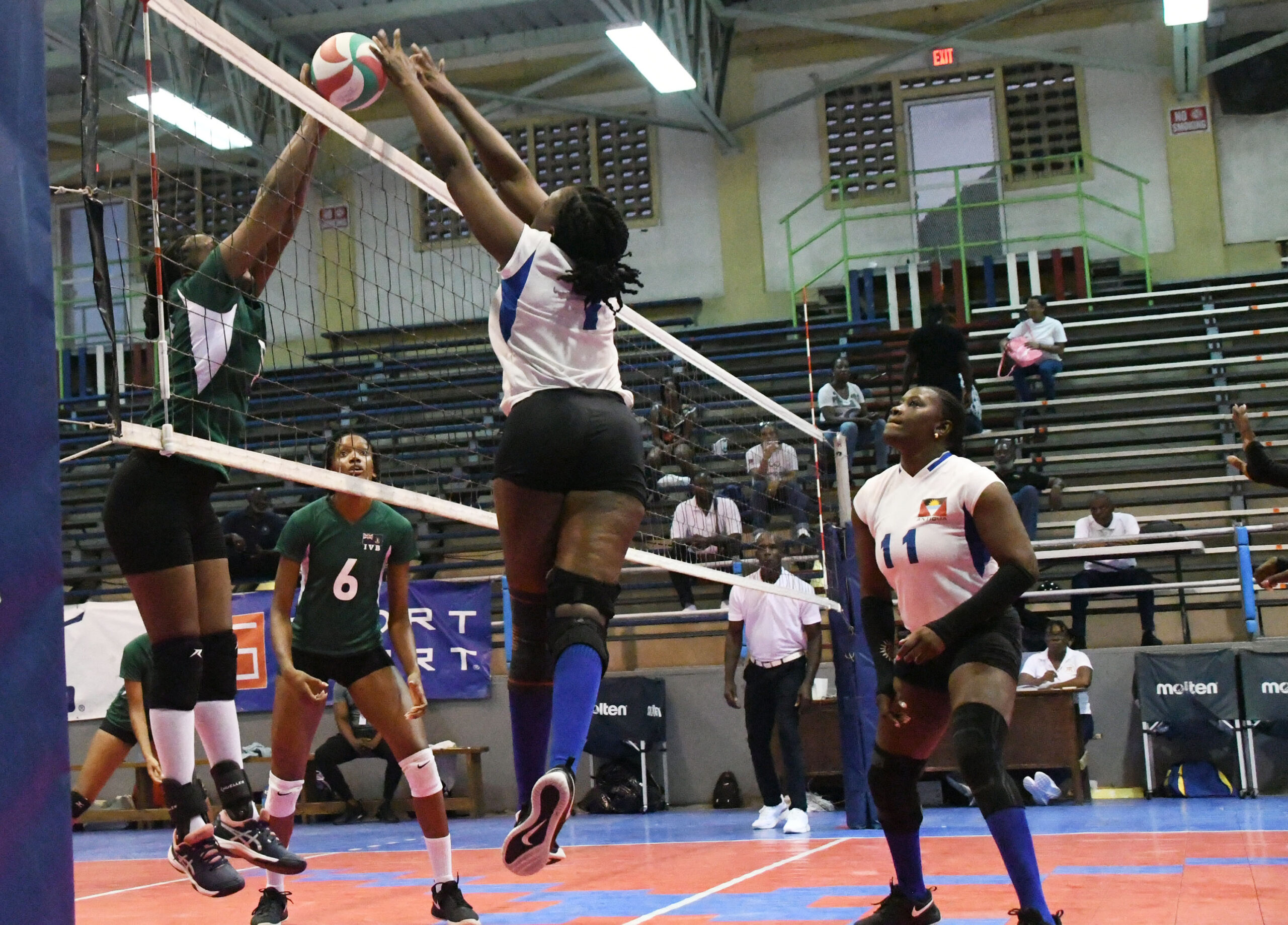 BVI Outlasts Antigua and Barbuda in a 5 set thriller