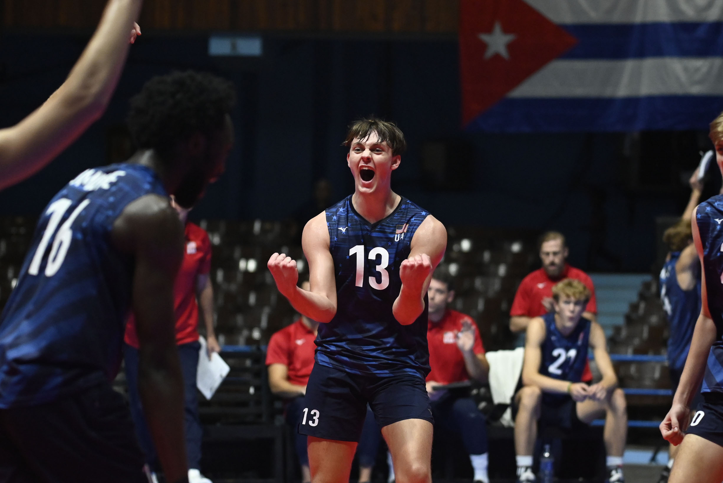 USA won berth to Worlds over Cuba and will play for U21 Pan Am Cup gold