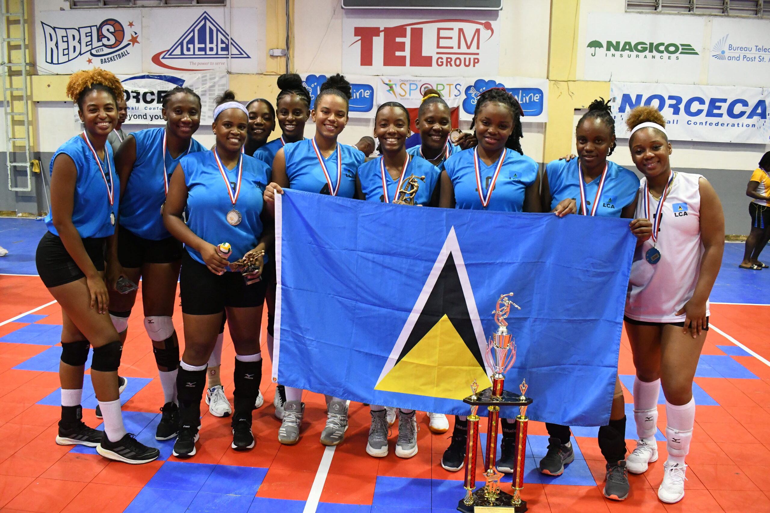 St. Lucia dominates BVI in ECVA female championship match