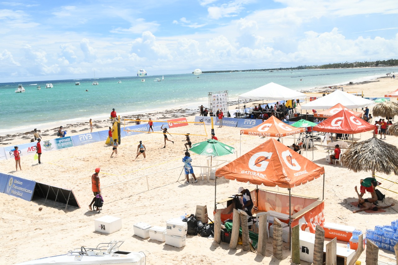 The NORCECA Beach Volleyball Tour begins successfully in Punta Cana