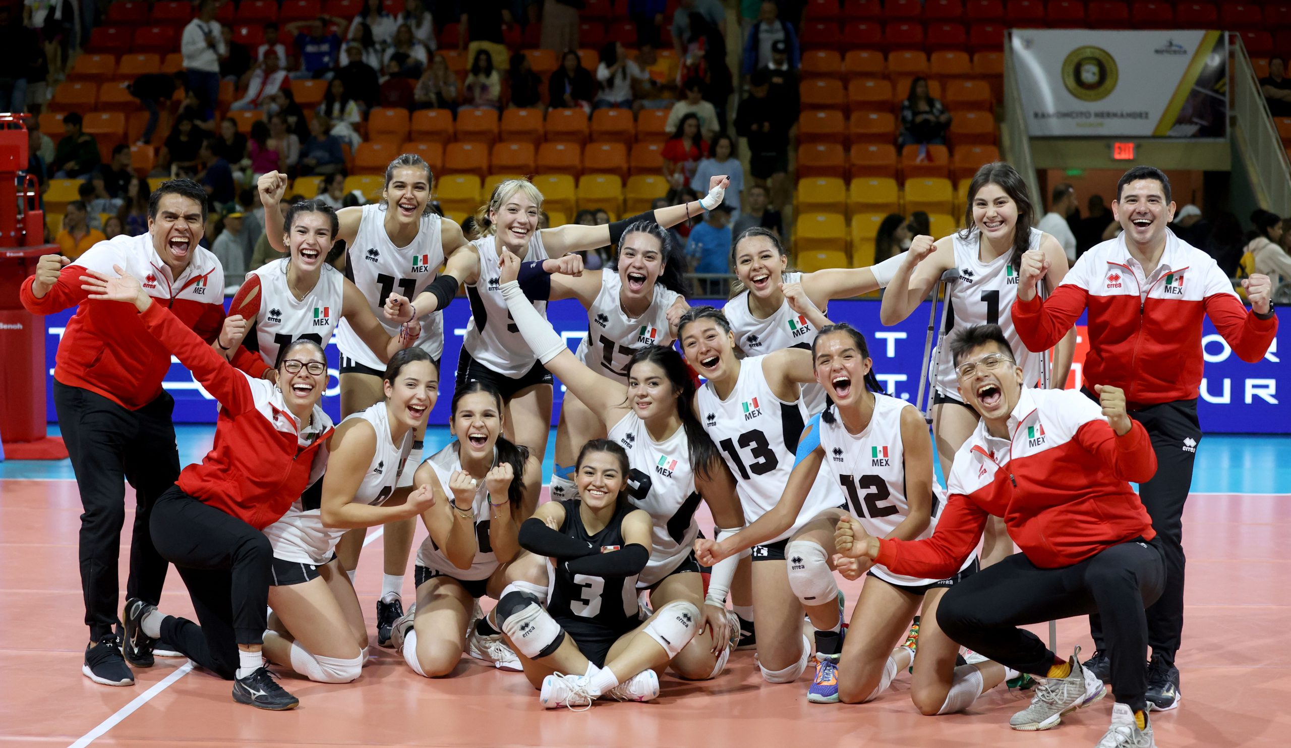 Mexico downs Puerto Rico to battle for the U19 NORCECA Pan Am title against USA