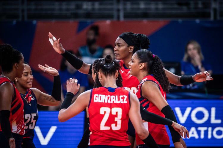 Dominicans beat Thailand in VNL