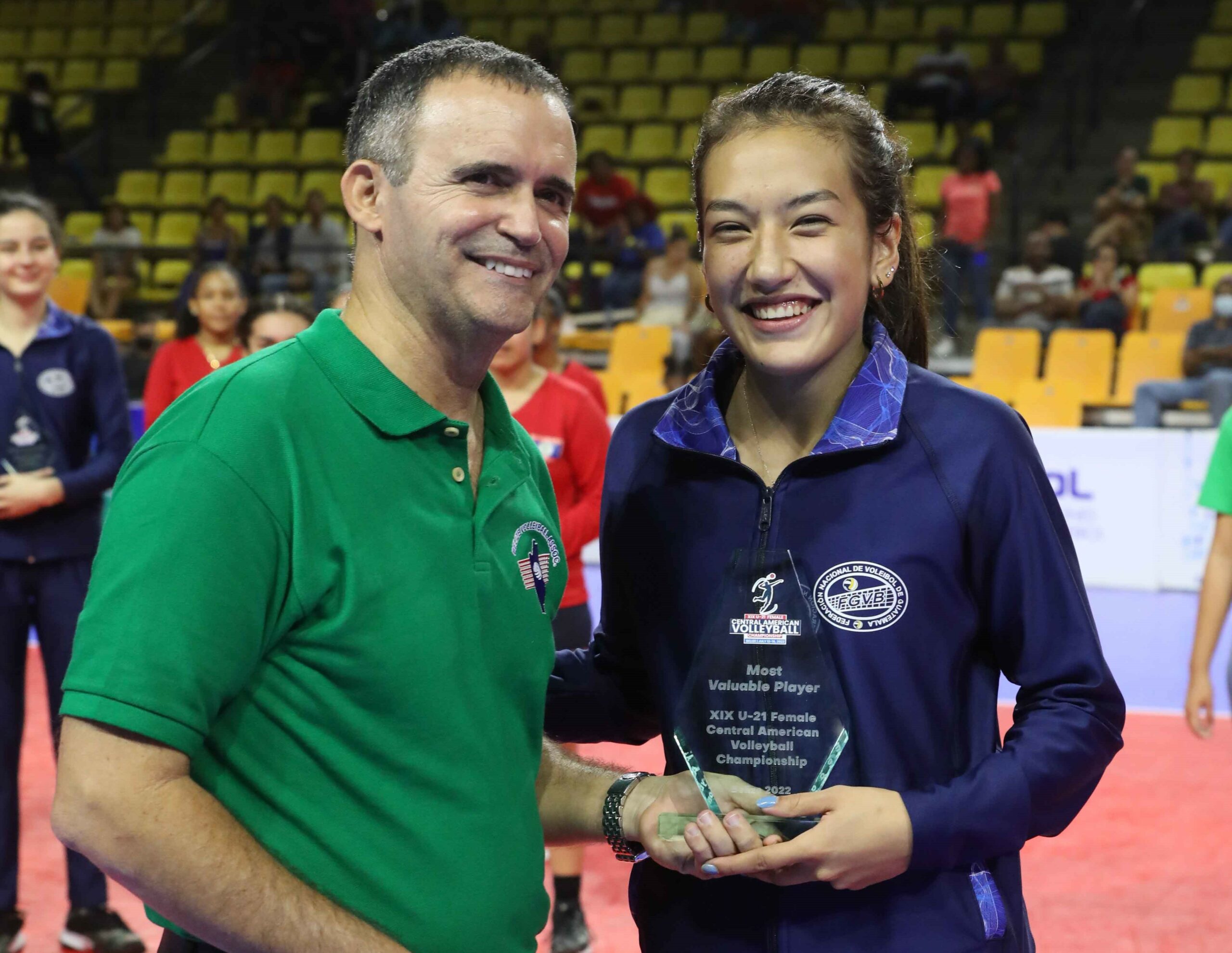 Monney the MVP of the Central American Sub 21   
