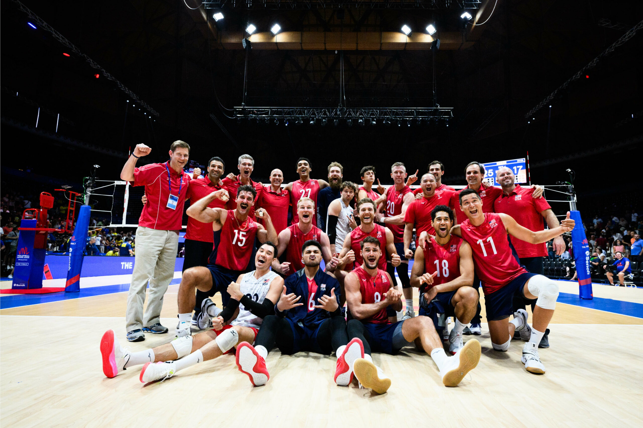 USA to semifinals of Men’s VNL