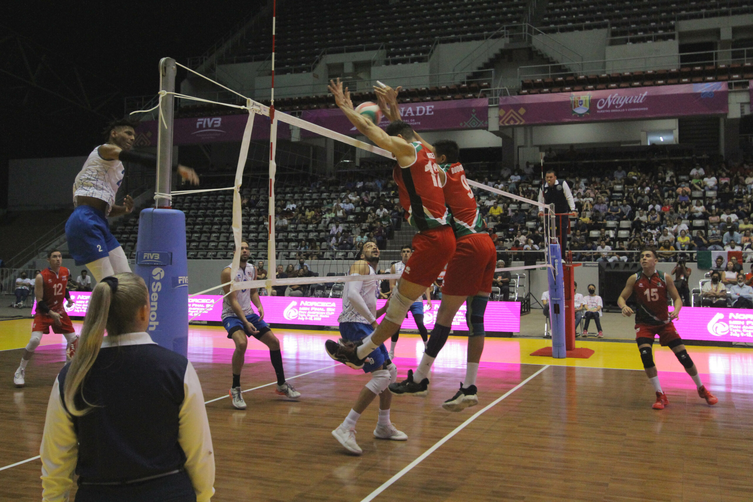 Puerto Rico opens NORCECA Final Six beating Mexico in five sets