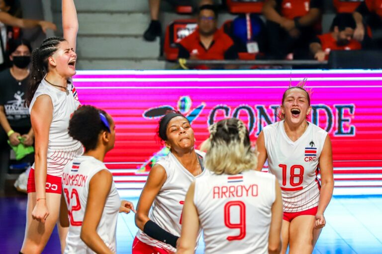 Costa Rica bounces back to beat Nicaragua in five sets