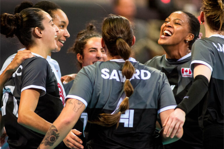 Canada defeats Germany in five sets