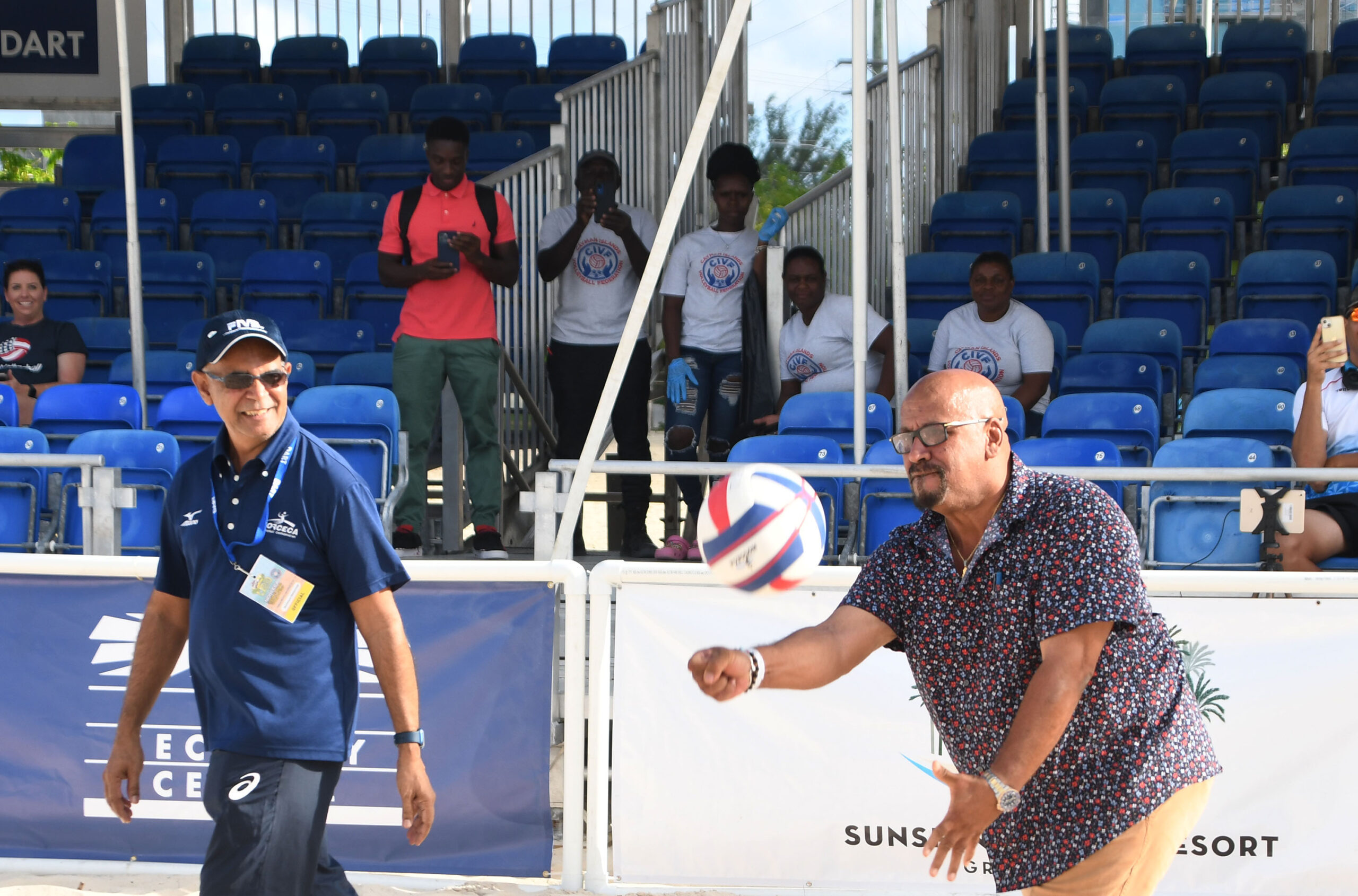 NORCECA U23 Beach inaugurated by Minister of Sports of Cayman Islands