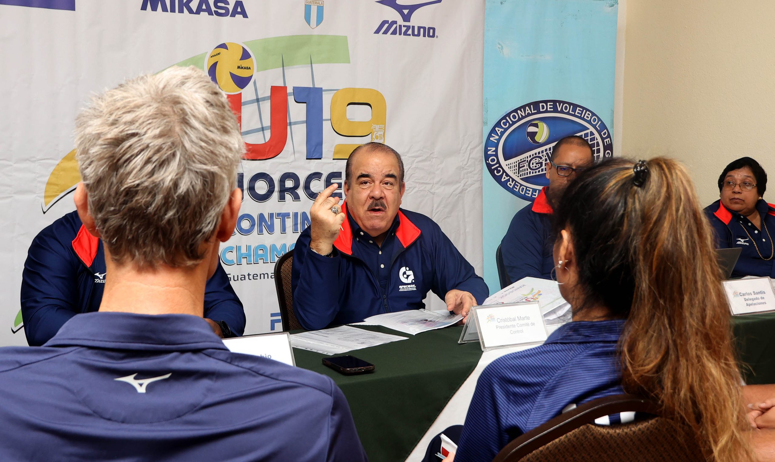 Coaches ready to compete at the Boys U19 NORCECA Pan American Cup