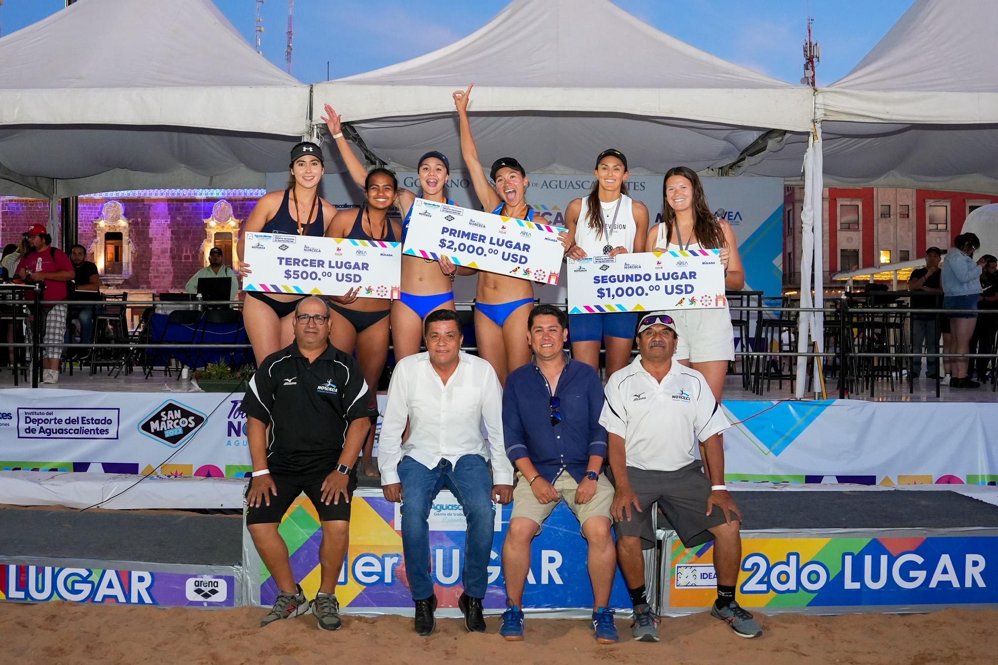 Atenas Gutierrez and Abril Flores win first NORCECA Gold Medal