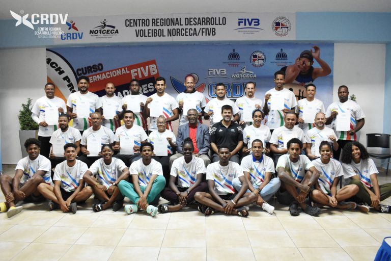 Level I Beach Volleyball Course closing ceremony