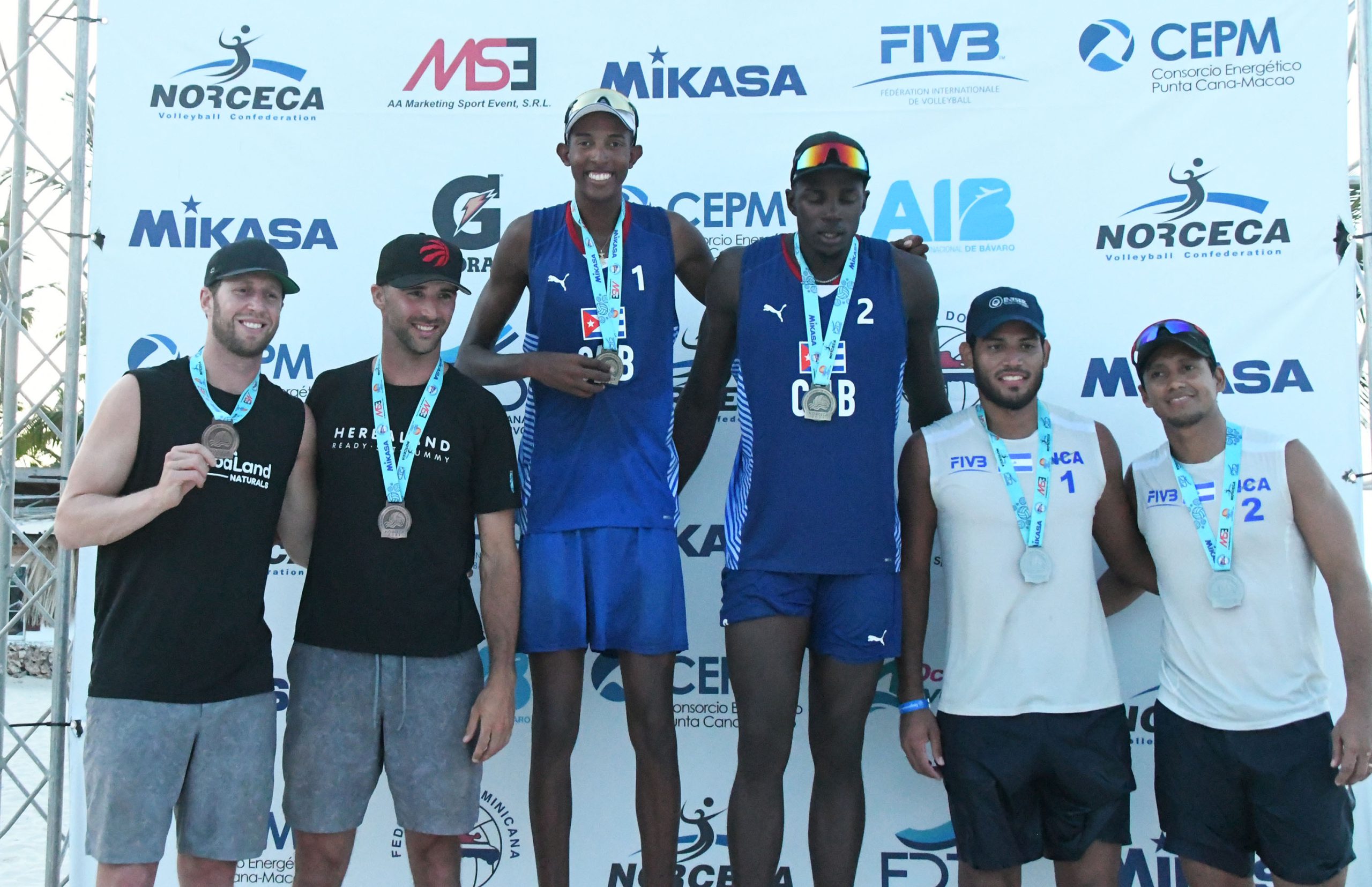 Cuba, Nicaragua, USA and Canada Men win berths to World Championship