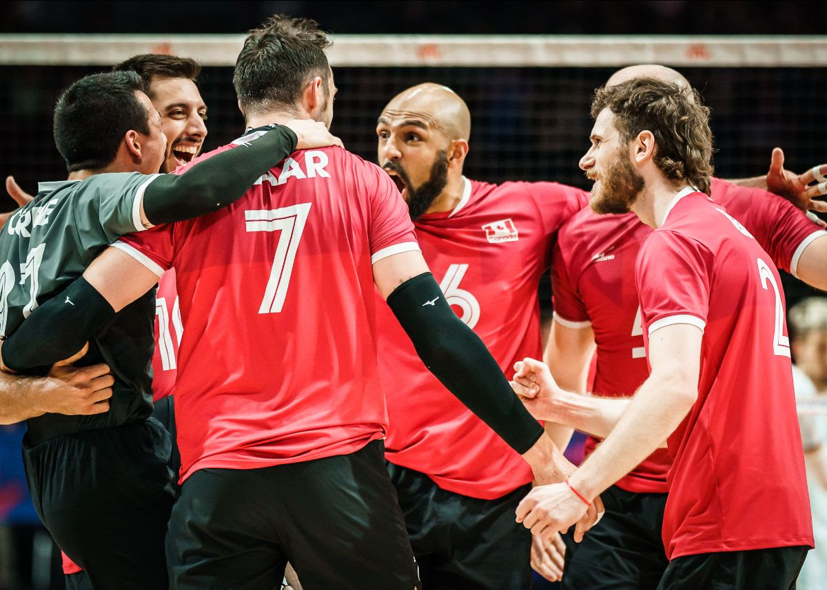 Canada stopped by Olympic medalists Argentina in VNL 