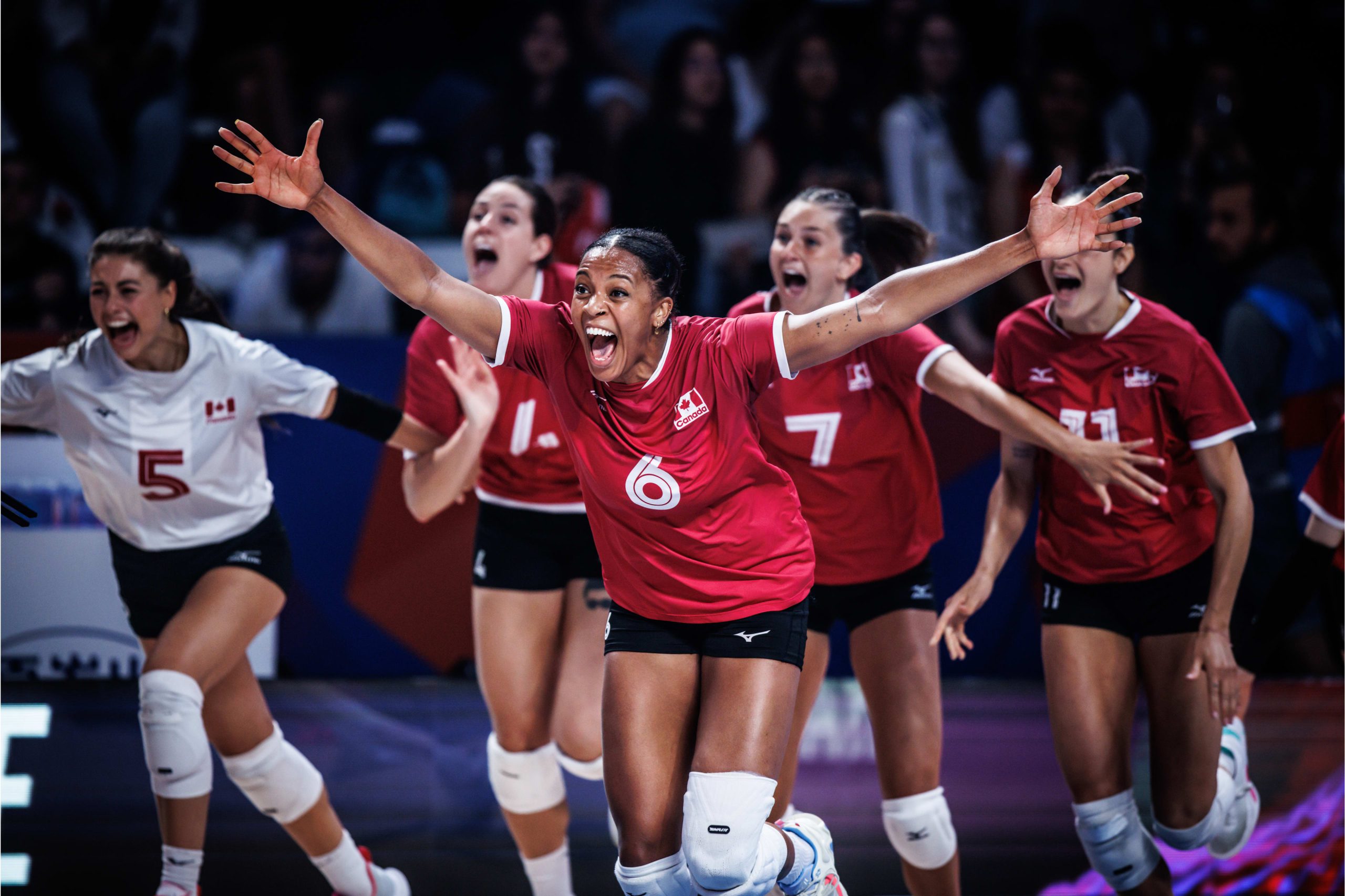 Canada topples Serbia in five sets