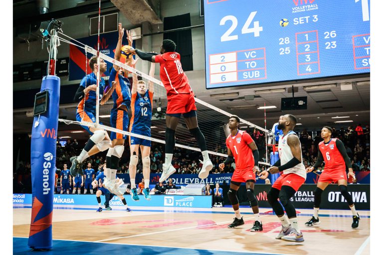 Cuba falls to the Netherlands at Volleyball Nations League