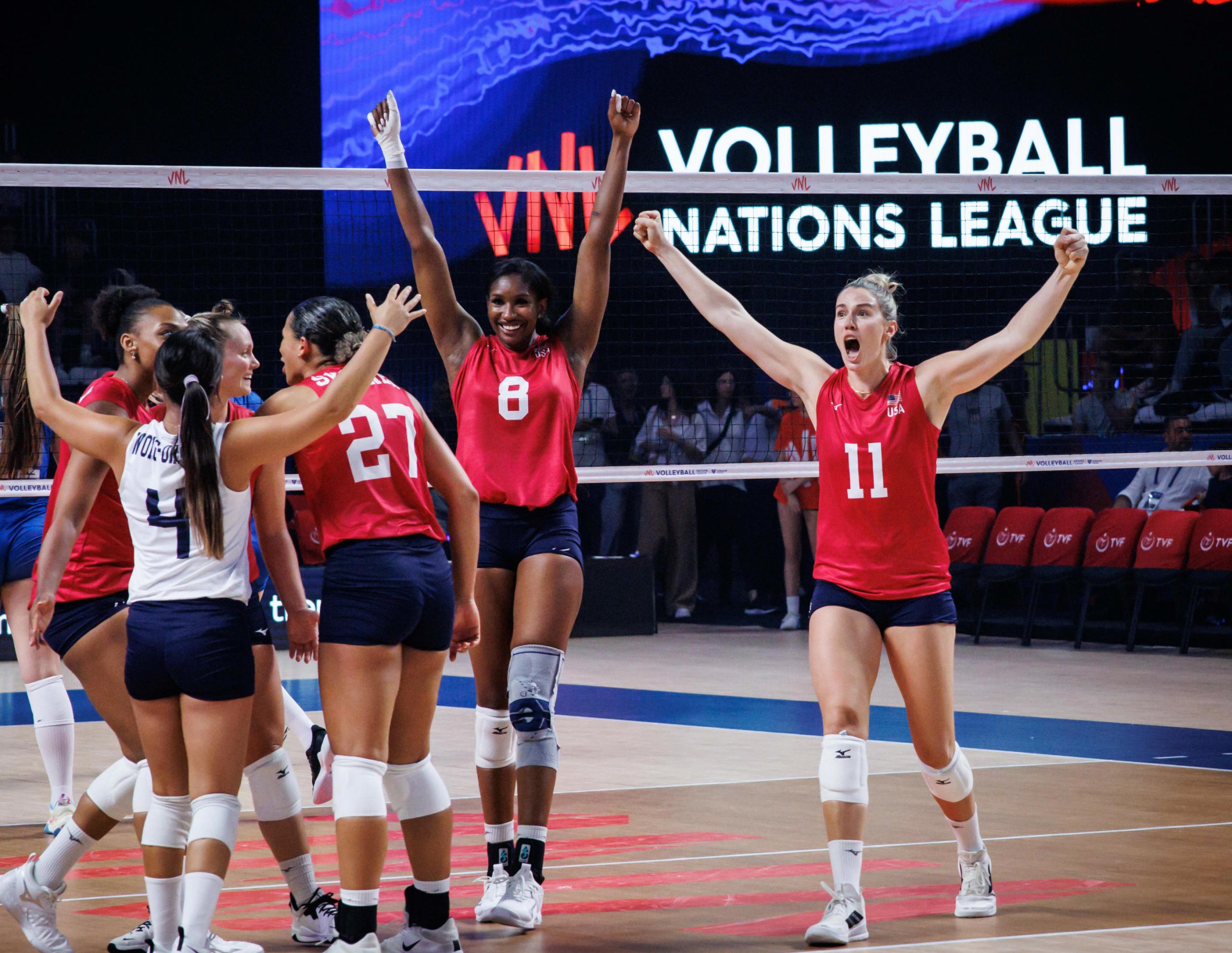 United States remain undefeated in Antalya