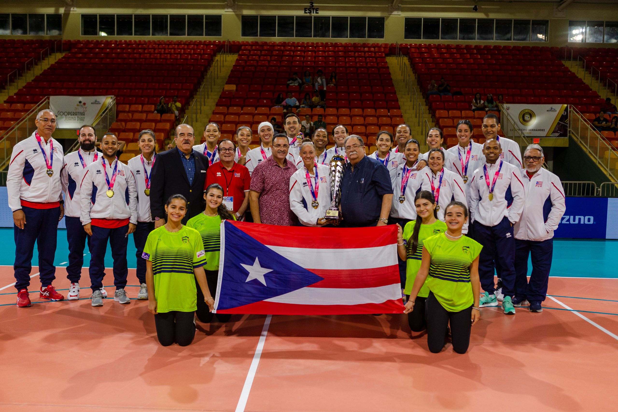 Puerto Rico won a ticket to the FIVB Volleyball Challenger Cup 2024