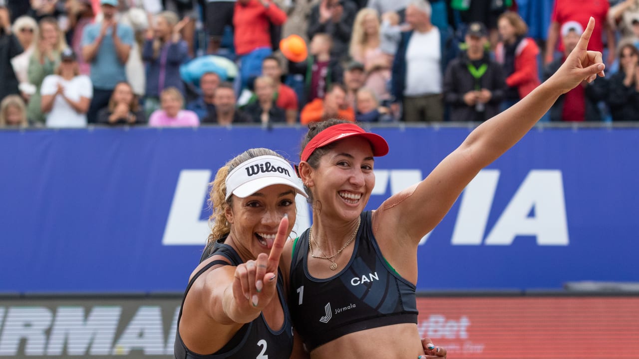 Canada wins gold at Beach Pro Tour Challenge in Jurmala