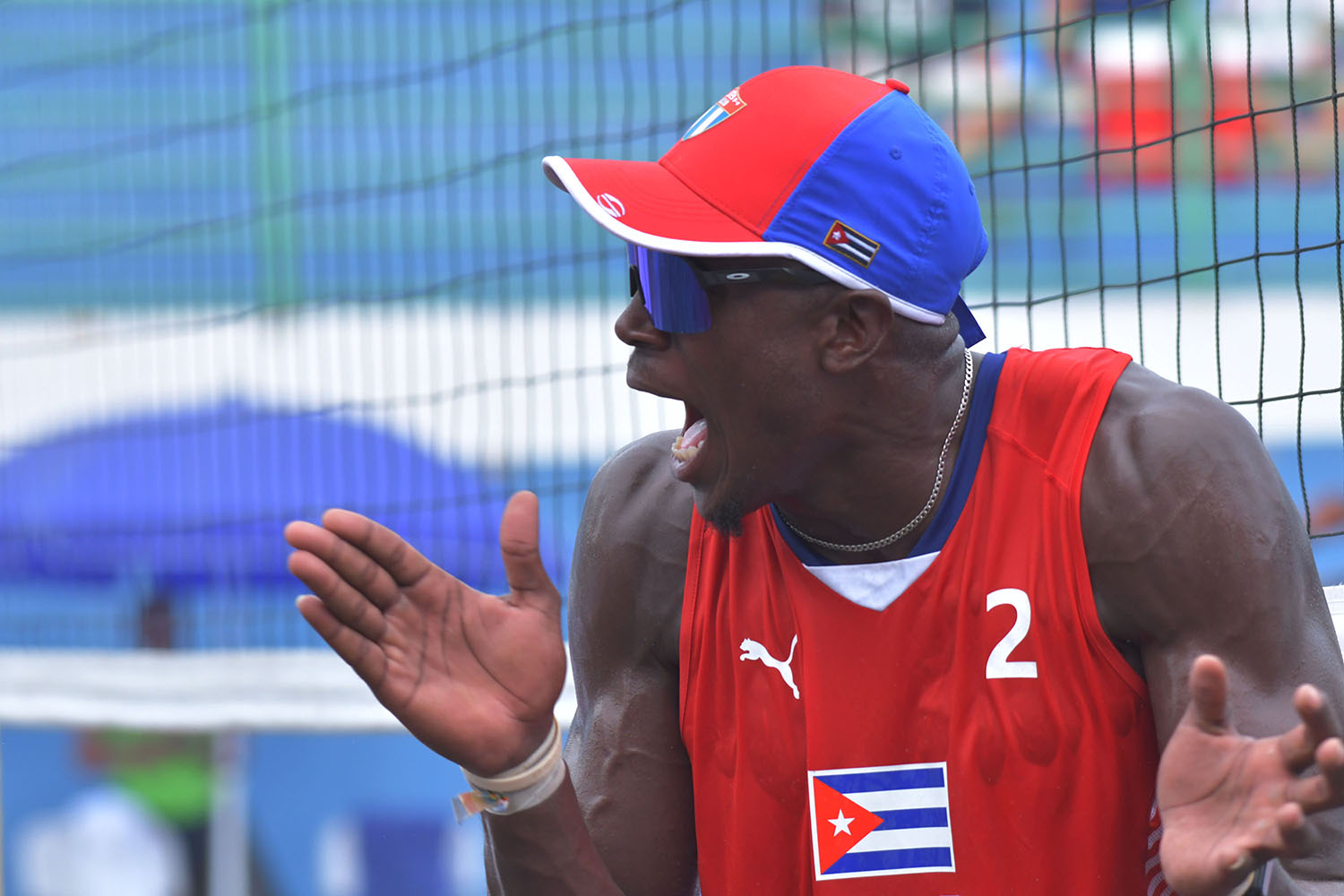 Exciting Men’s Beach Volleyball semifinals at the CAC Games