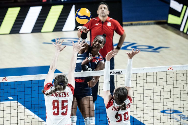 Dominicans fall to Poland in first match of VNL week 2