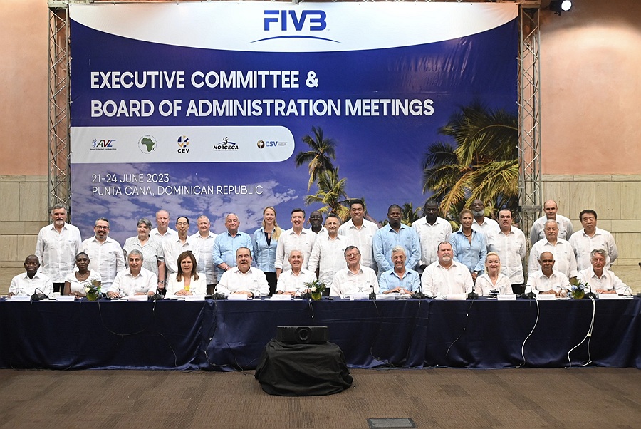 Highly Successful FIVB Board Of Administration Meeting Concludes In Dominican Republic