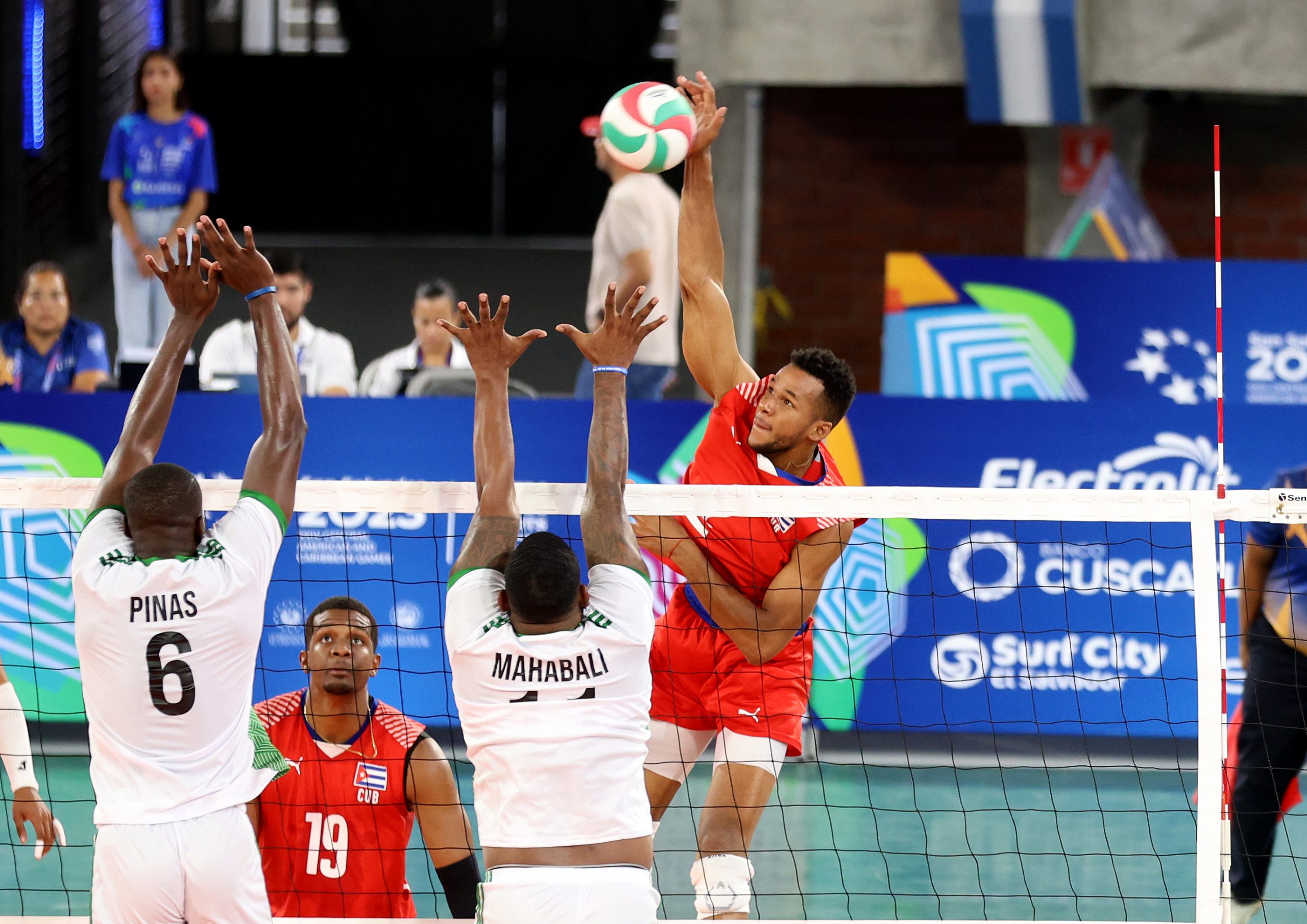 Cuba starts CAC Games defeating Suriname in straight sets