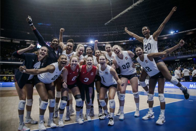 Dominant Americans silence the crowd and sweep Brazil