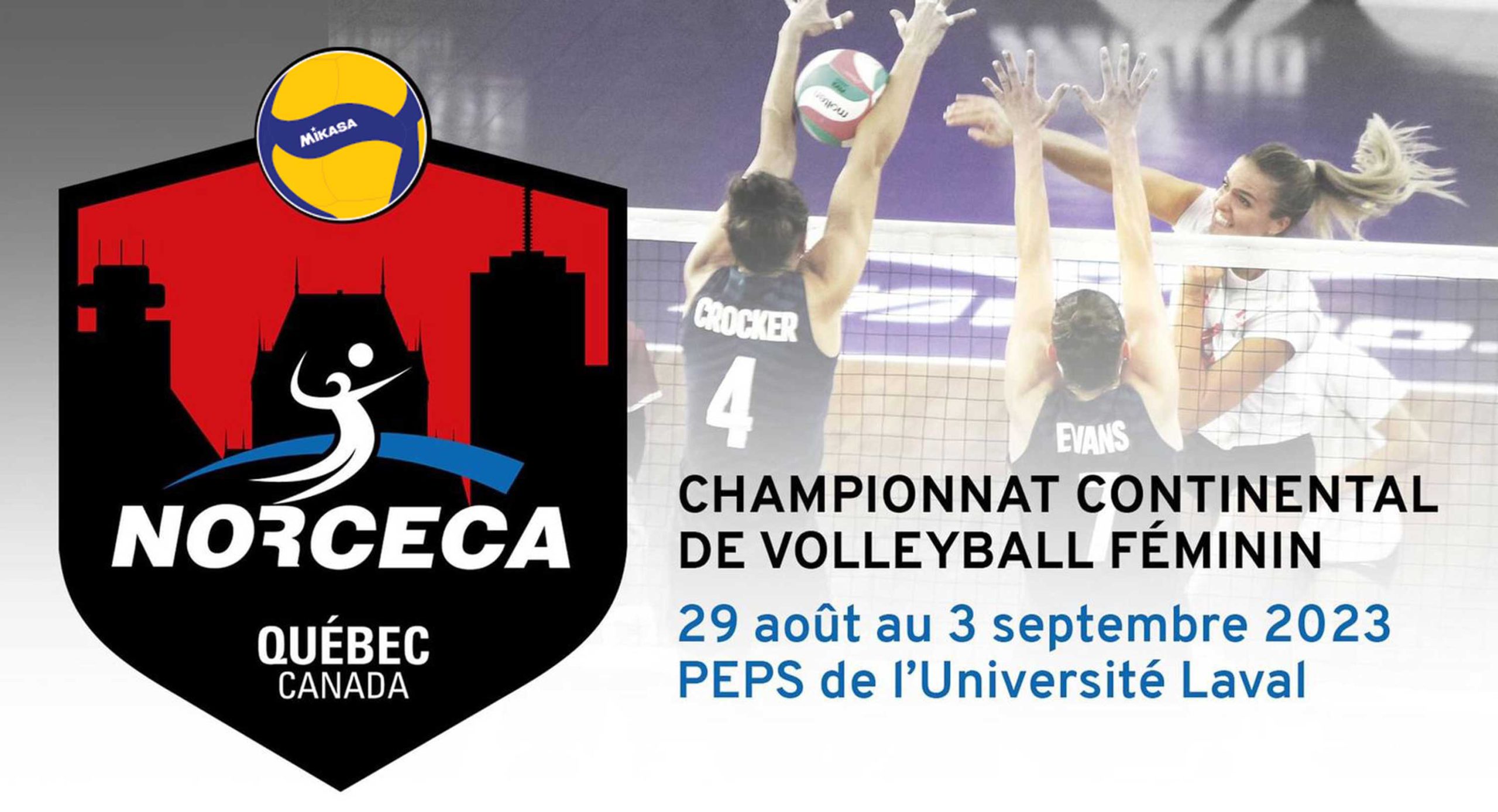 NORCECA Women’s Continental Championship to take place in Quebec