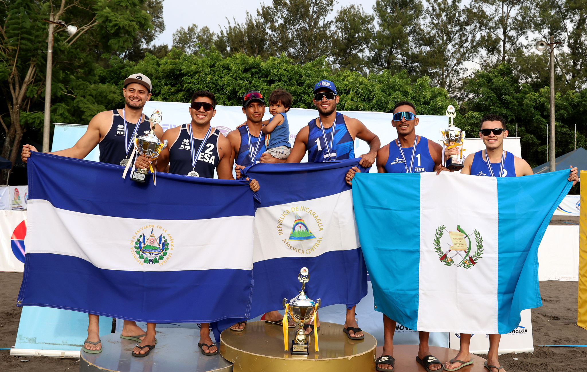 Mora and López from Nicaragua, New Central American Beach Champions