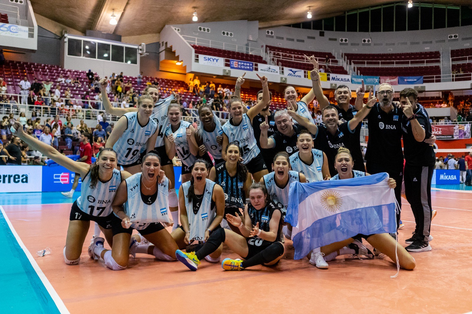 Argentina was crowned Champion of the Pan American Cup for the first time