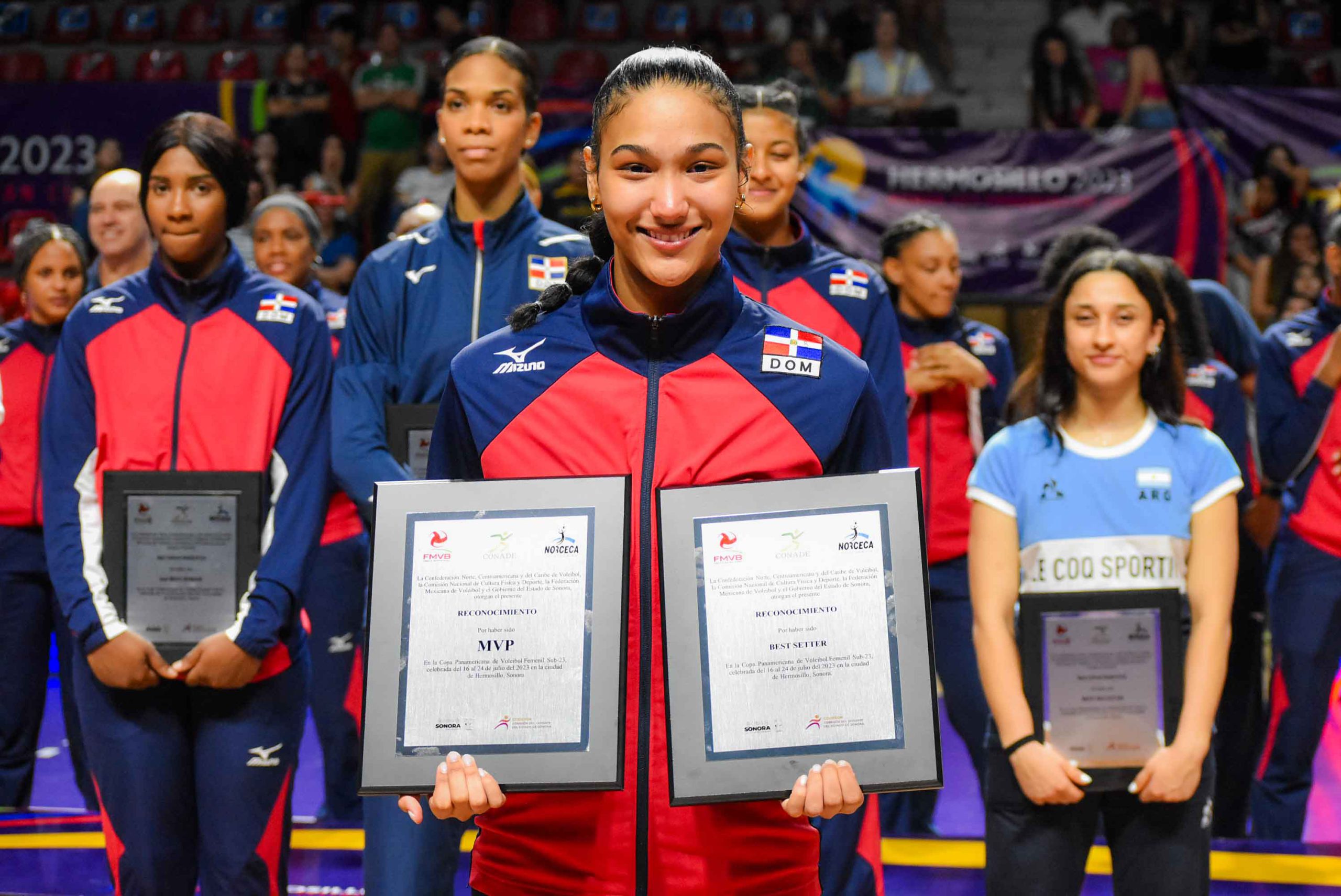 Dominican Ariana Rodríguez the Most Valuable Player of the U23 Women’s Pan Am Cup
