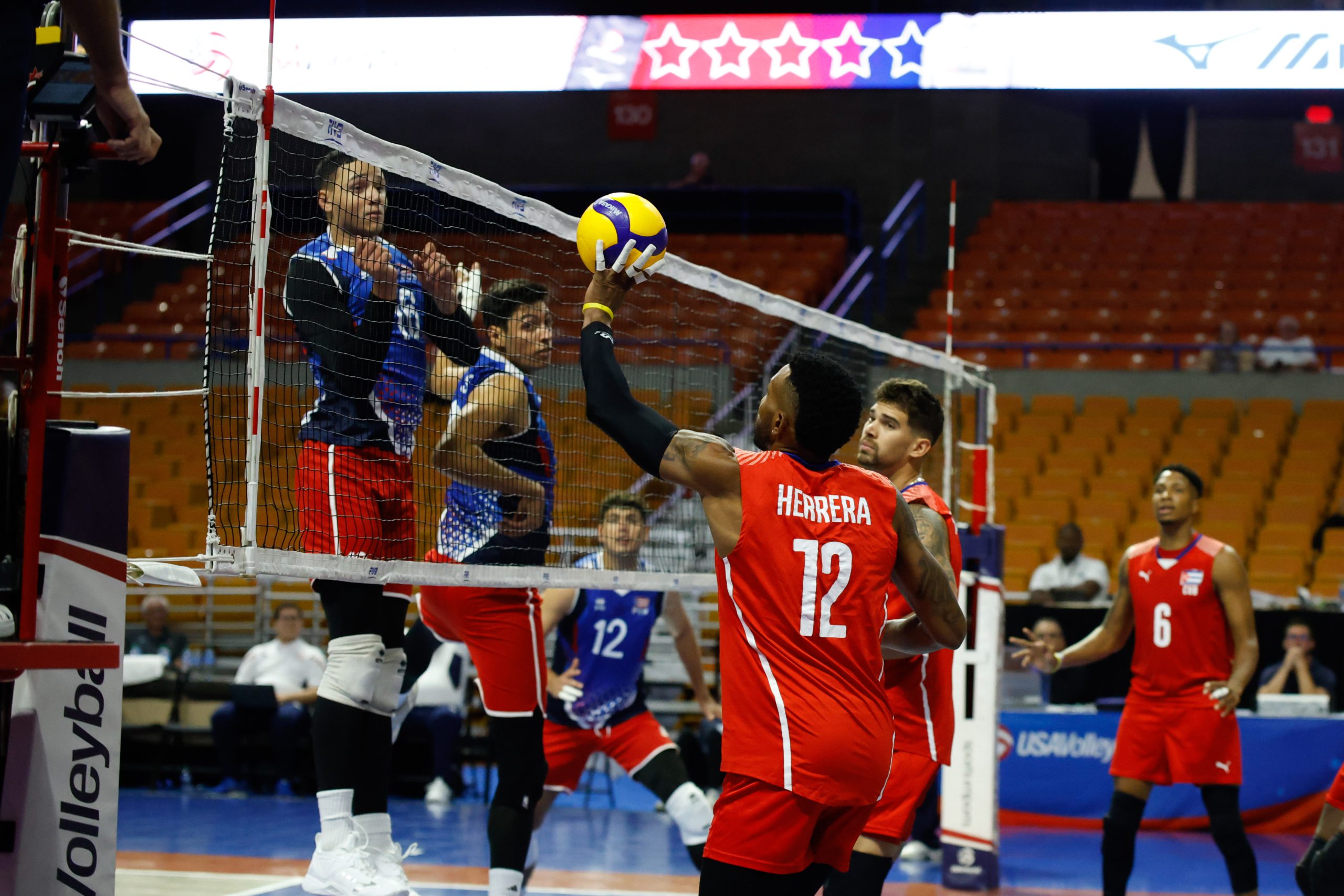 Cuba Gains Speed in Sweep of Puerto Rico at Men’s Continental Championship