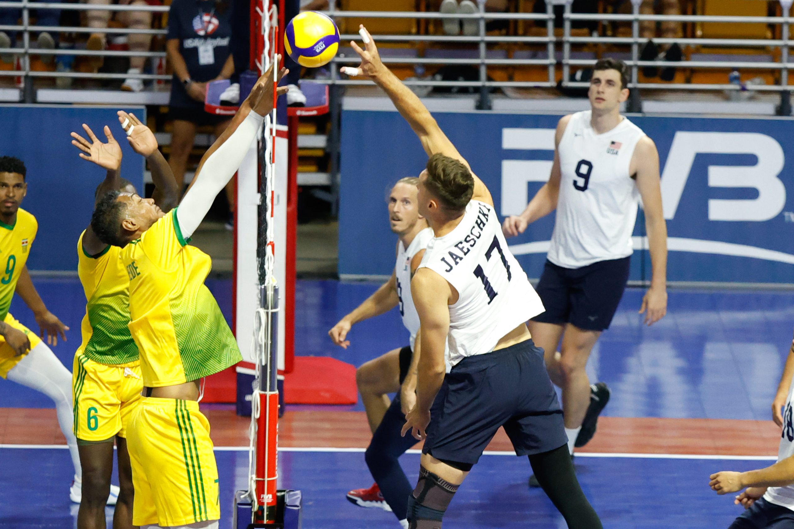USA Sweeps Suriname to Open NORCECA Championship
