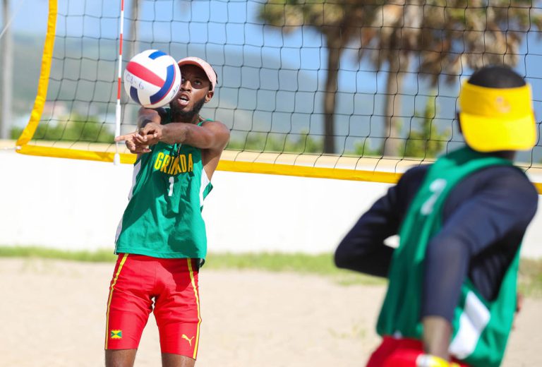 Grenada males and Dominica females take top seed at ECVA U19 Beach Volleyball Day 1