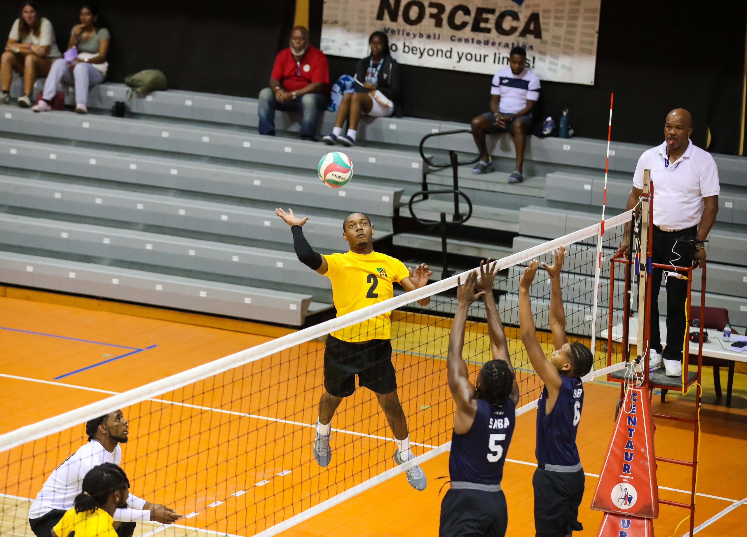 Third victory for St. Kitts and Nevis, without conceding a set