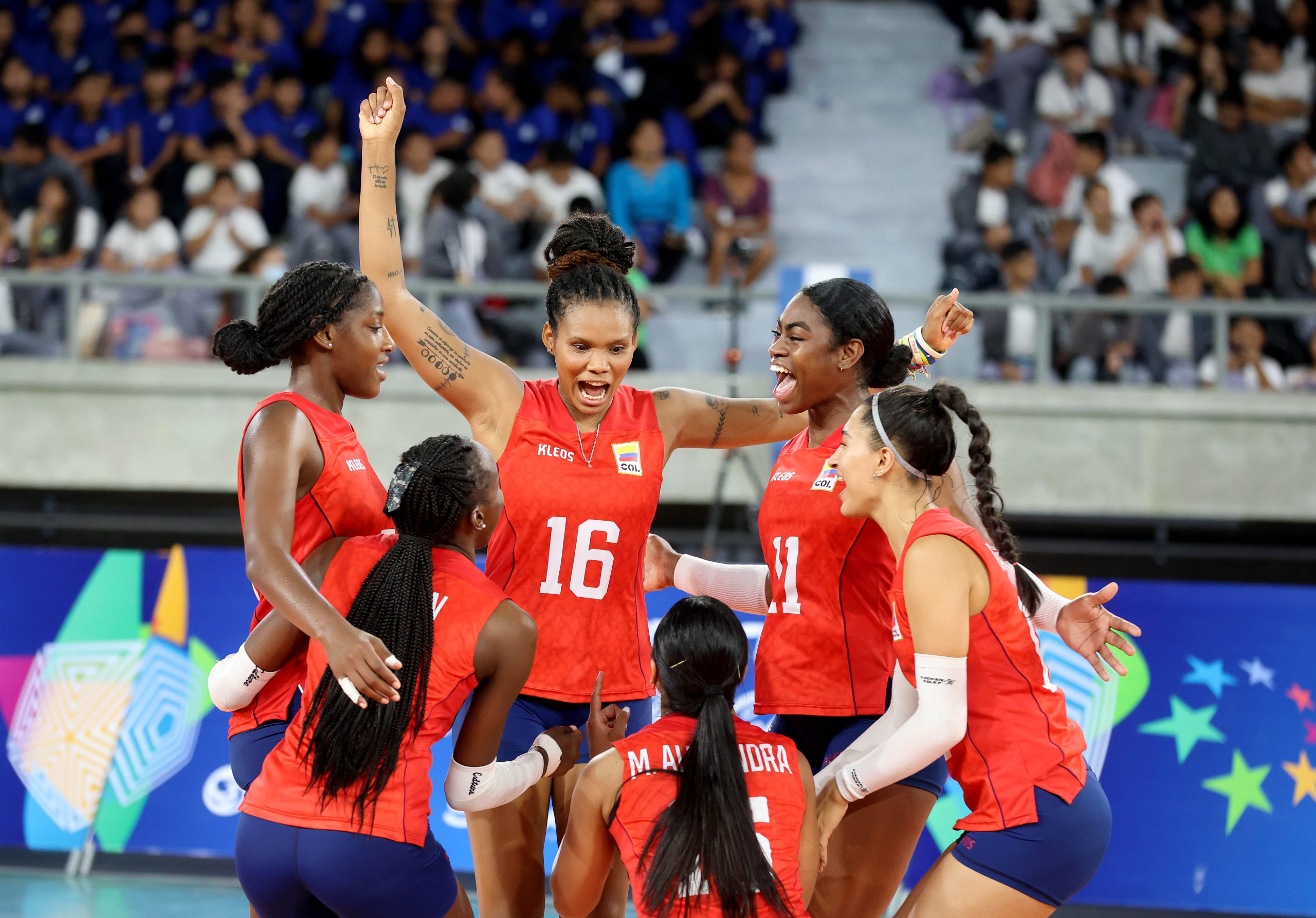 Second win in a row for Colombia in Pool B