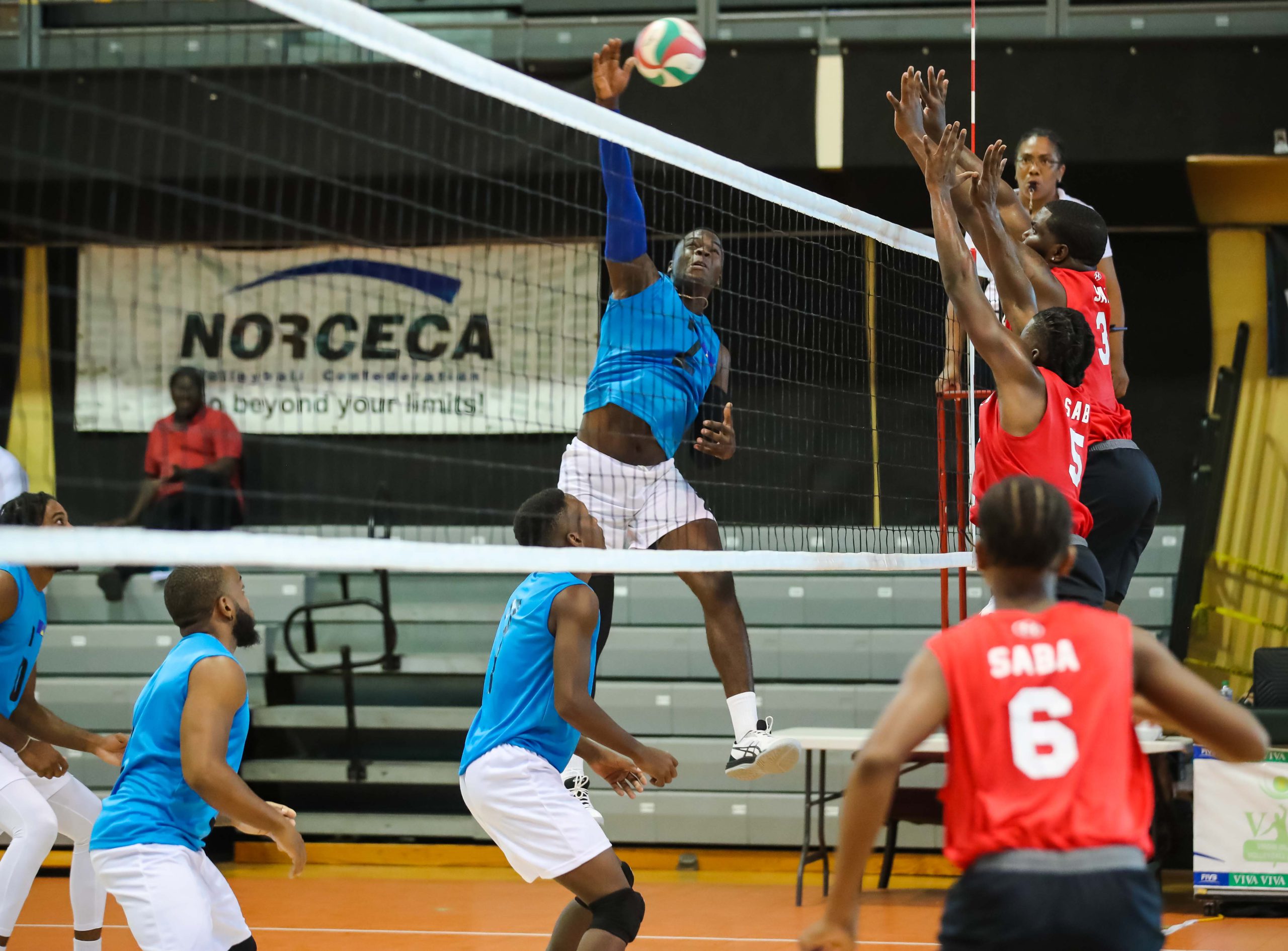 St. Lucia rebounds with straight sets victory over Saba