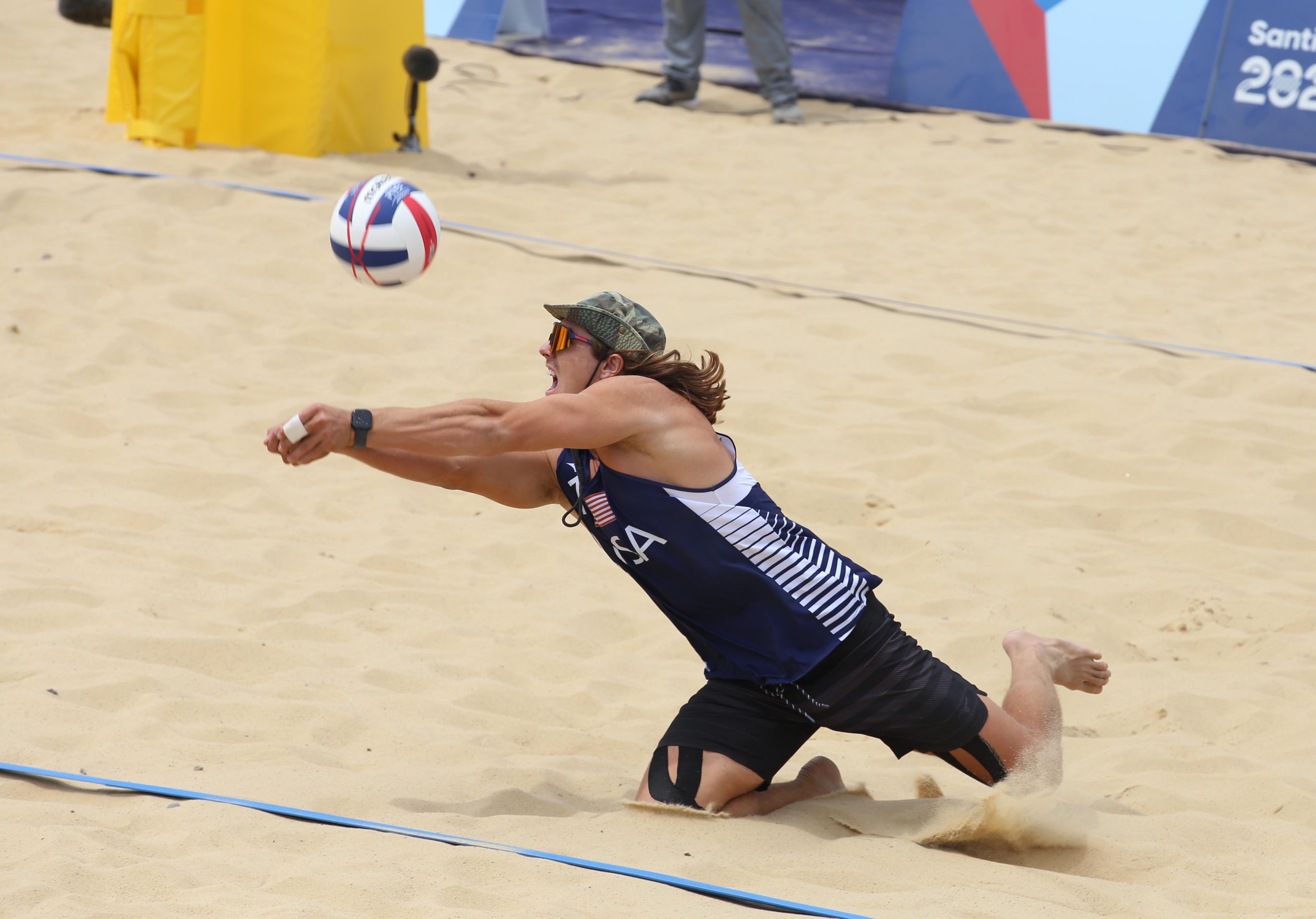 Cuba against USA and Chile versus Brazil in Men’s Beach Volleyball Semifinals