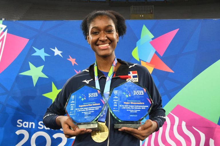 Dominican Jineiry Martinez MVP at the Central American and Caribbean Games 2023