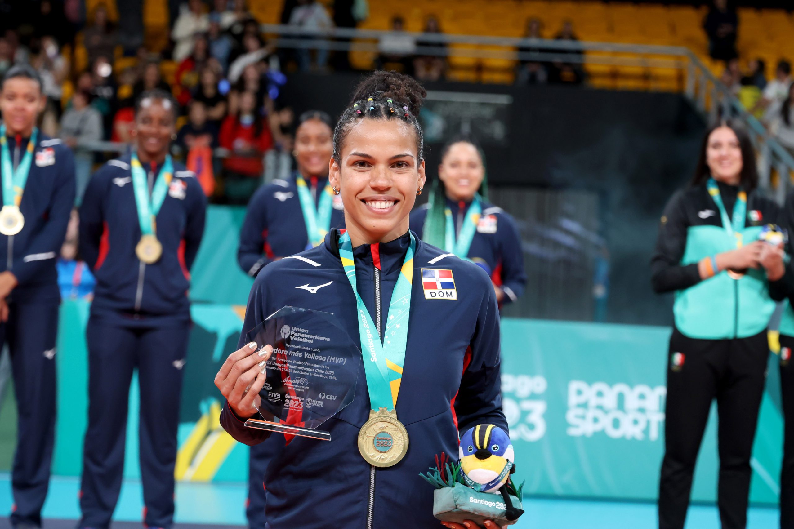 Dominican Niverka Marte MVP at Santiago 2023 Pan American Games