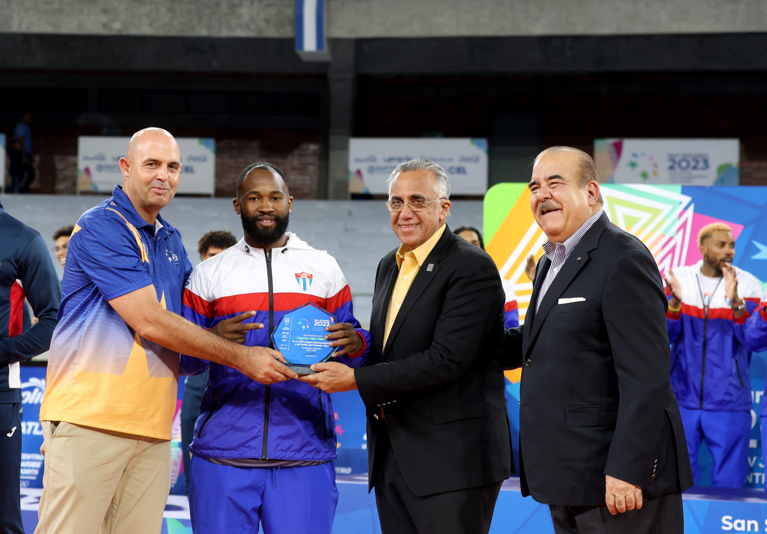 Cuban Yonder García MVP at the 2023 San Salvador Central American and Caribbean Games