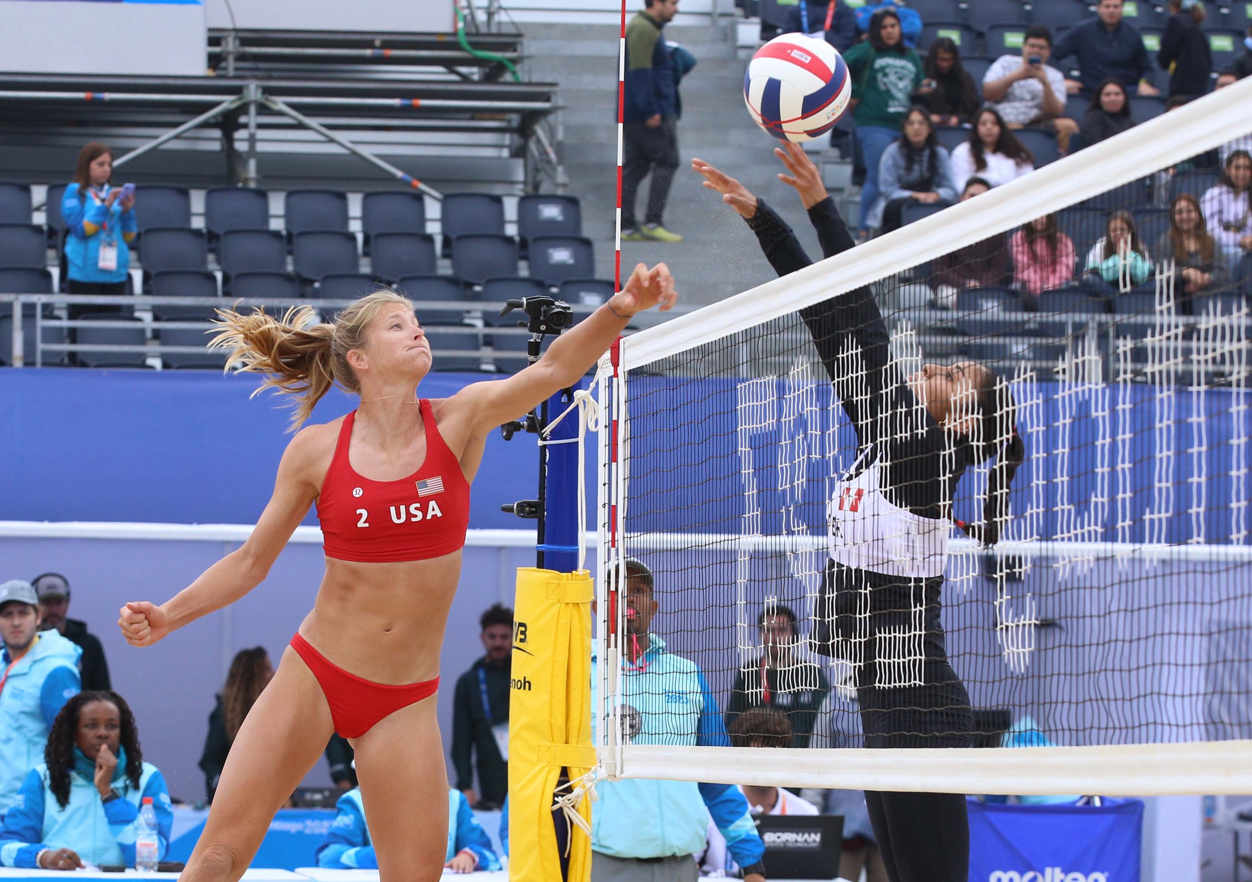 Women make a strong start in Beach Volleyball at Santiago 2023
