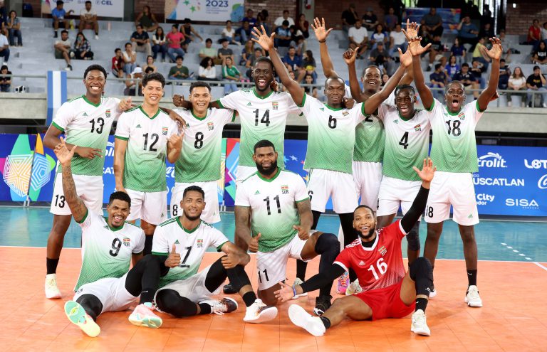 Suriname seventh place over Trinidad & Tobago at CAC Games