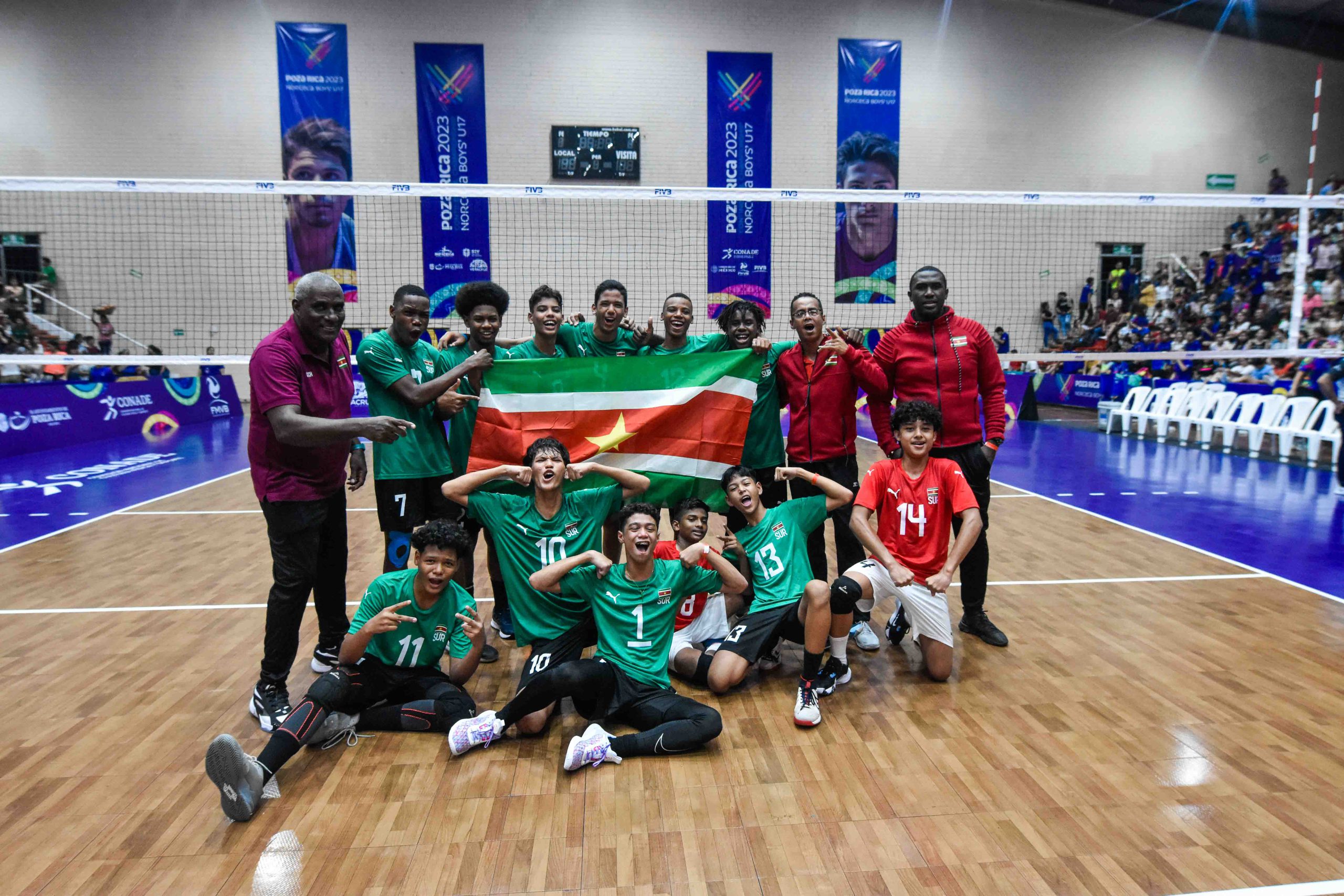 Suriname edges Honduras in first Win at NORCECA U17