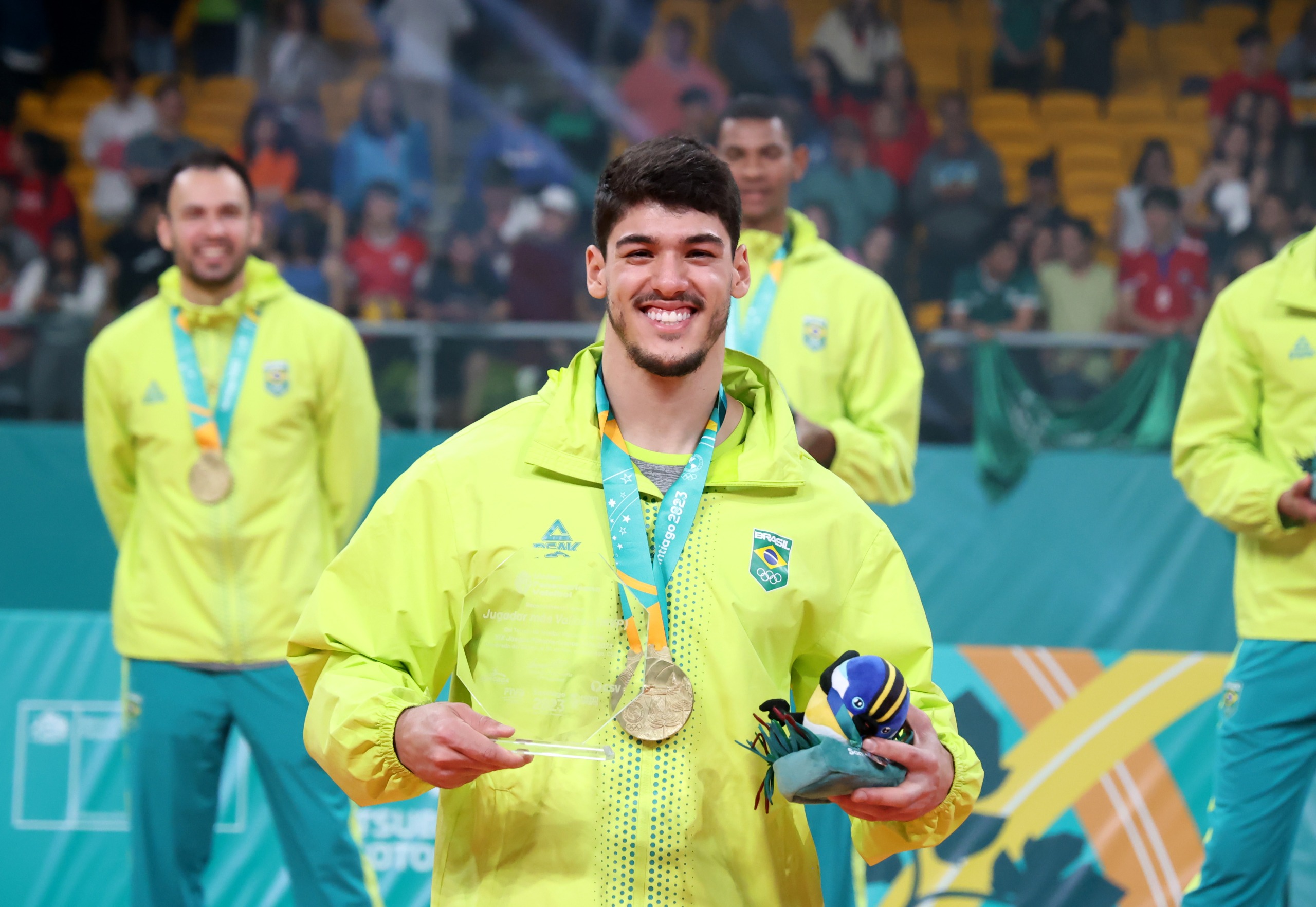 Enrique Honorato awarded the Most Valuable Player at Santiago 2023