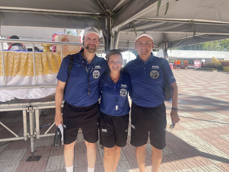 Beach Volleyball Referees Receive FIVB International Status