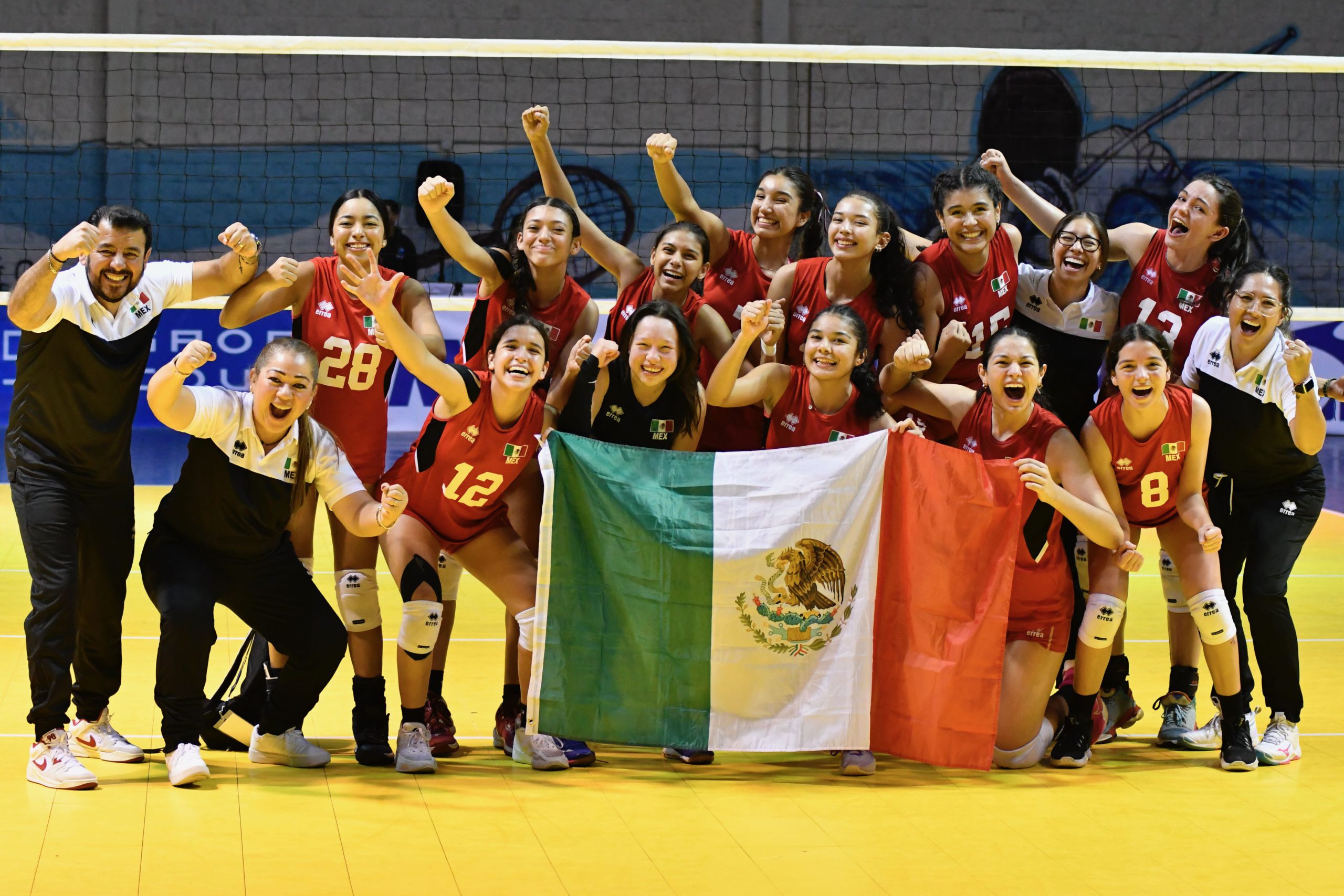 Mexico Qualifies for Worlds and NORCECA U17 Gold Medal Match