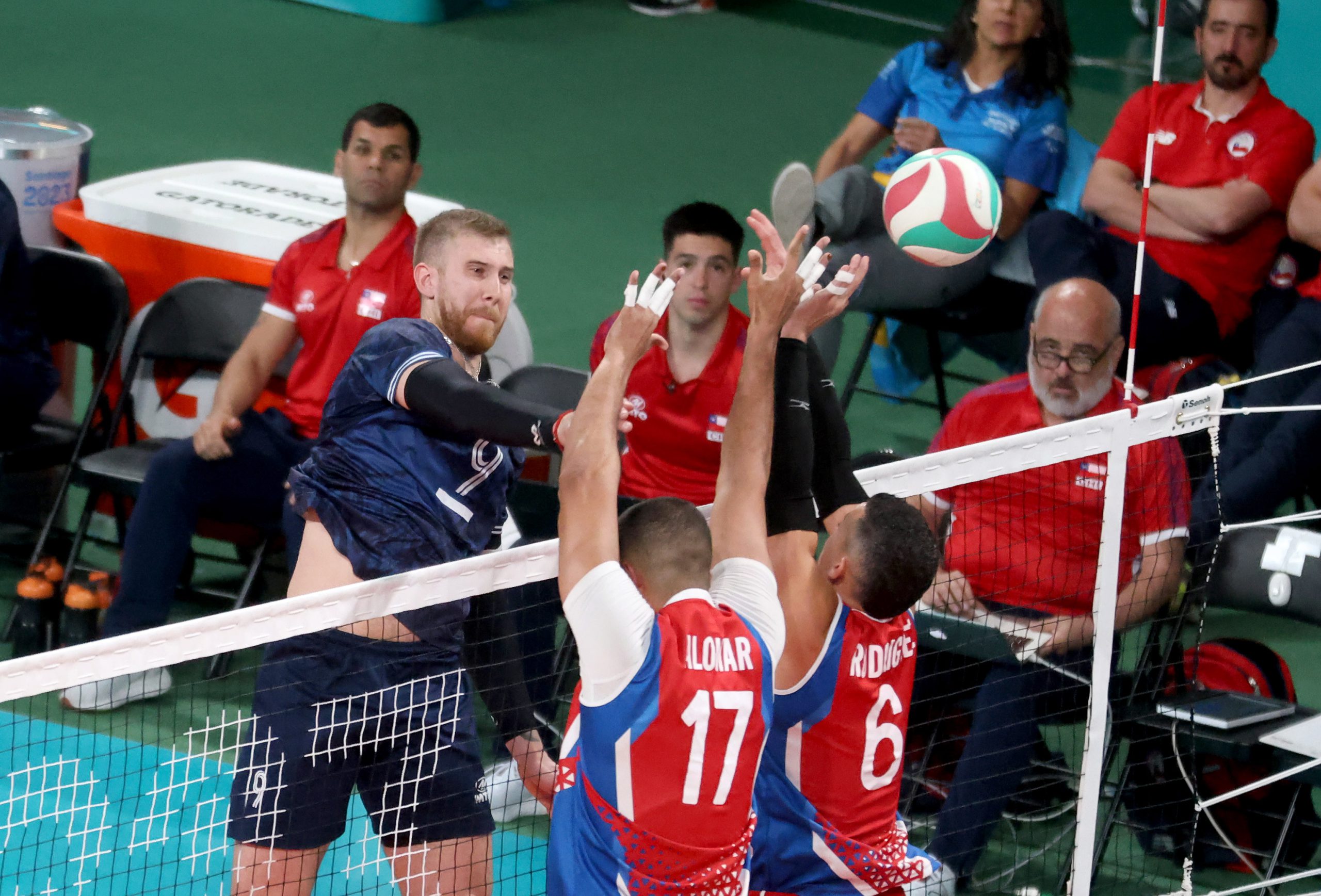 Chile bounces back from first set loss to Puerto Rico in second victory at Santiago 2023